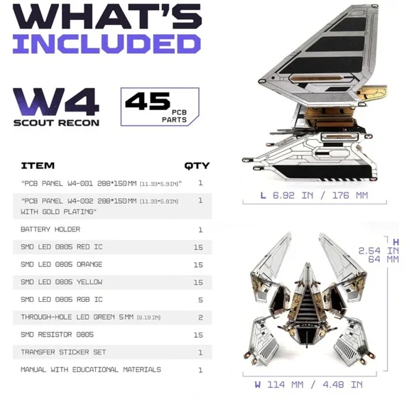 Robot Building Kit - W4 Scout Recon - Picture 3 of 7